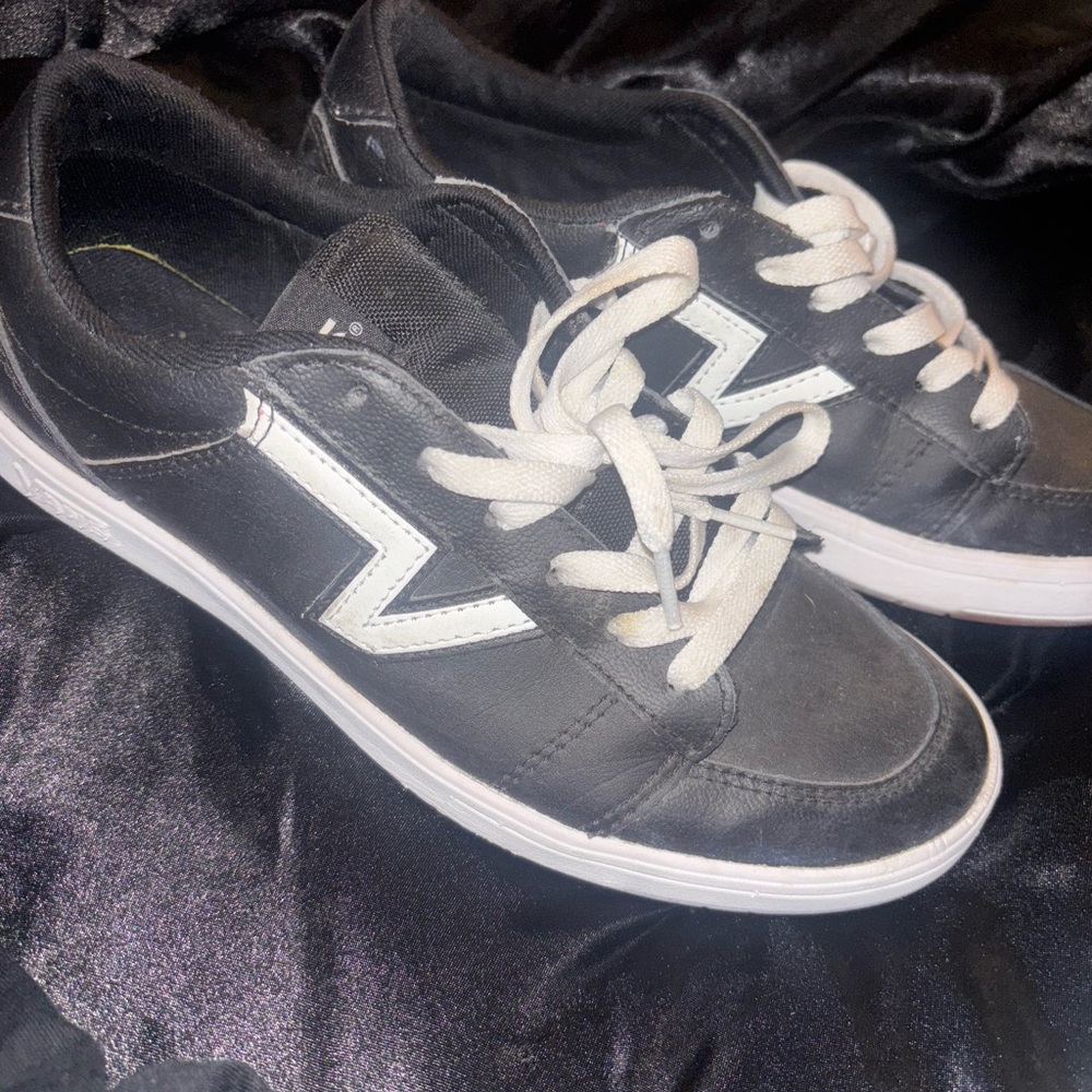 Vans Authentic Black and White Sneakers
